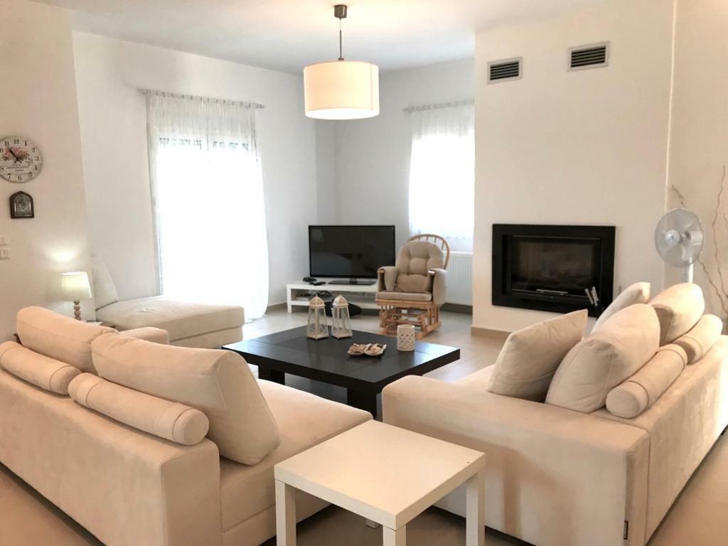 Villa Korais Luxury 3Br Apt With Sea View Солун Екстериор снимка